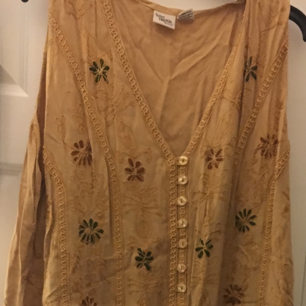Summer sleeveless shirt Sz 4x